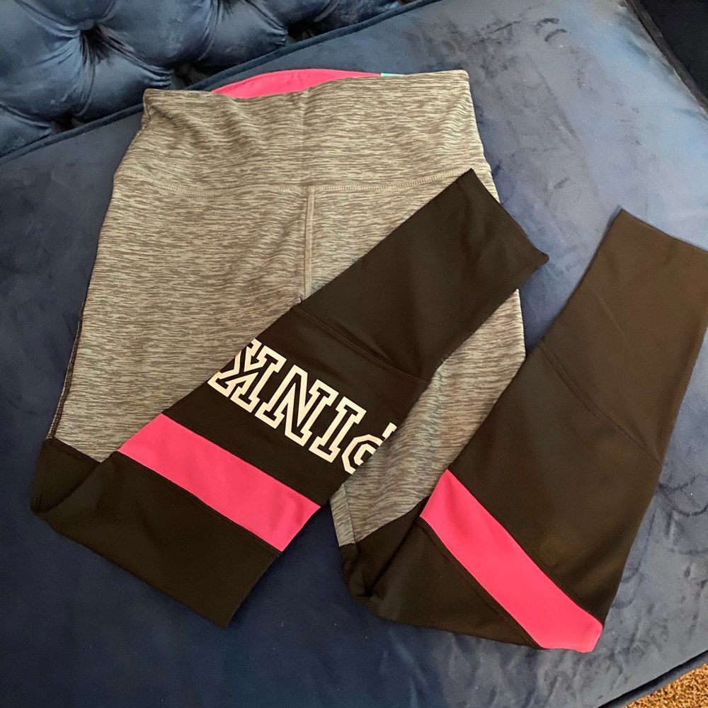 ❌sold❌Pink Victoria’s Secret high waist leggings